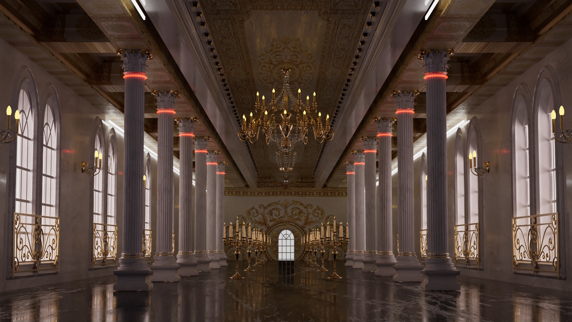 Mansion · Dusk