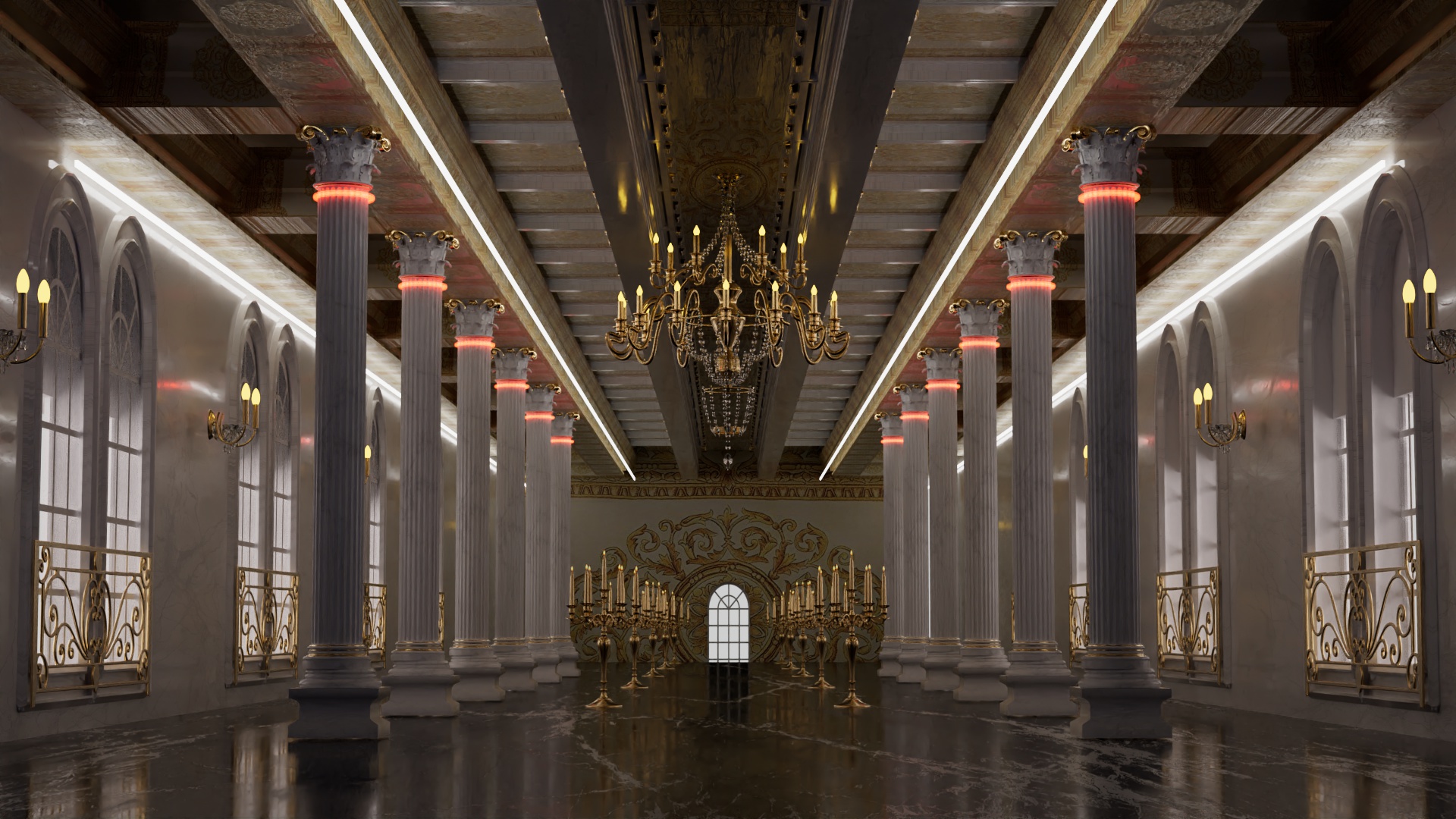 Warming — mansion sequence 3 frame